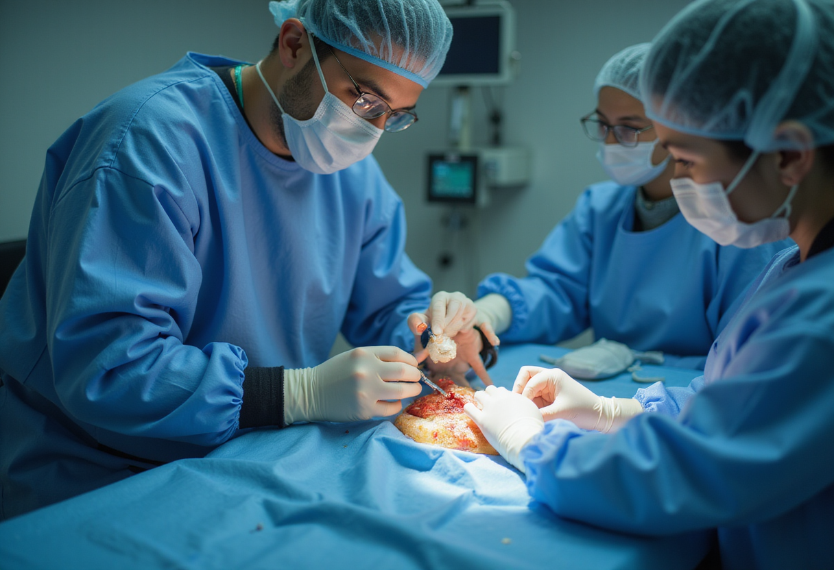 Heart recovery technique adapted for pediatric transplants
