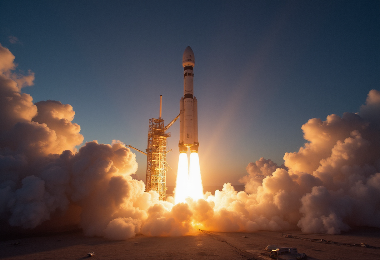 SpaceX launches 4 astronauts on a fast track to the International Space Station