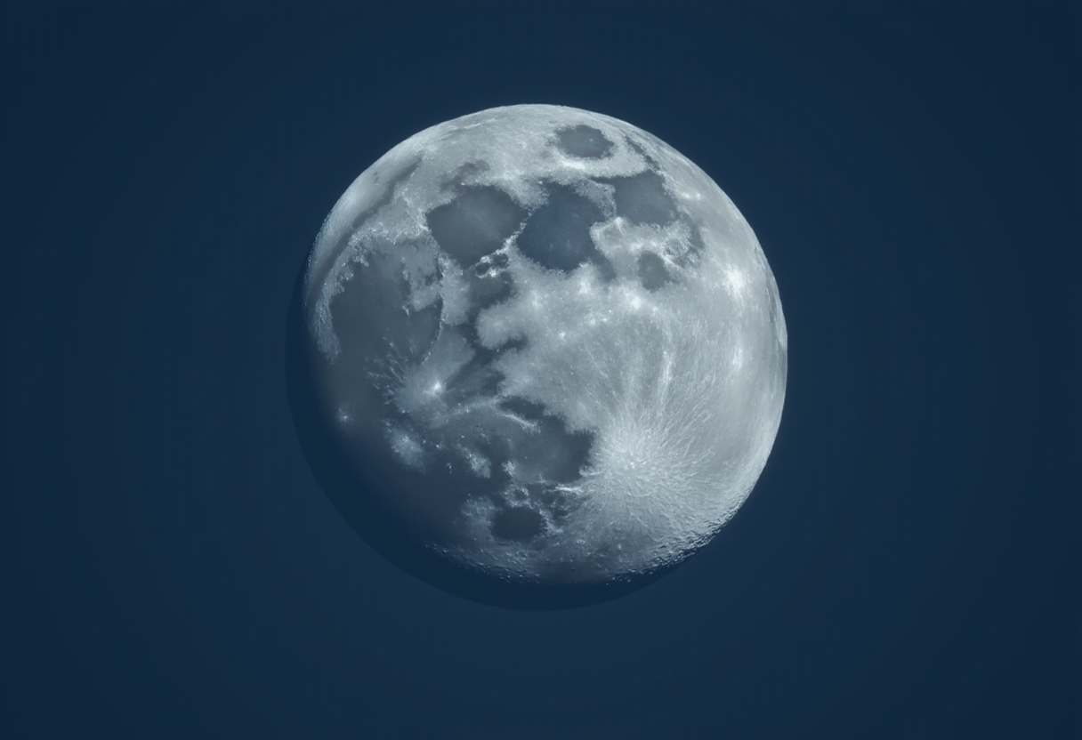 The Moon may have formed intact just hours after a giant collision