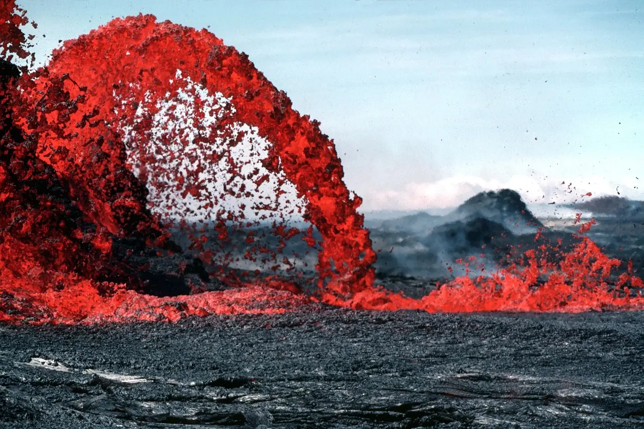 Where winds blow and lava flows