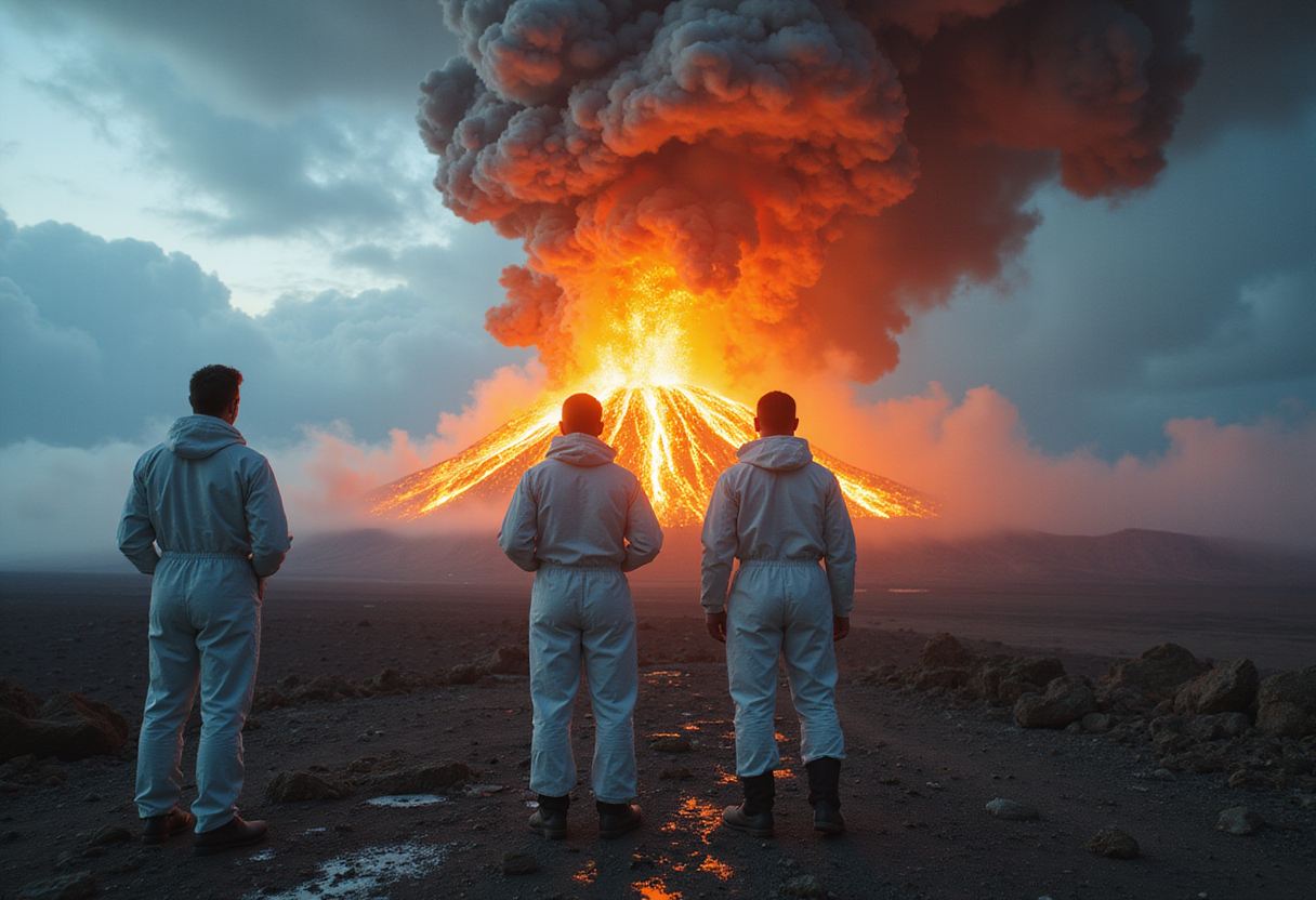 Scientists stunned as volcano cloud starts destroying methane