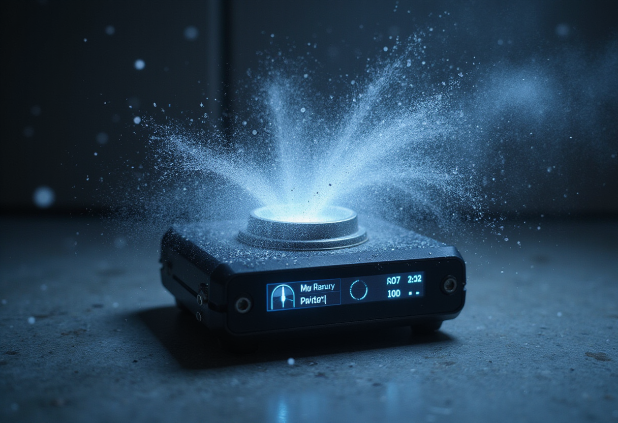 Quantum device simulates matter popping into existence