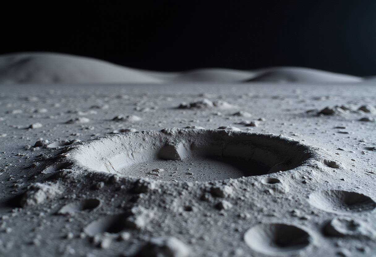 NASA’s Moon orbiter finds a 728-foot crater that wasn’t there before